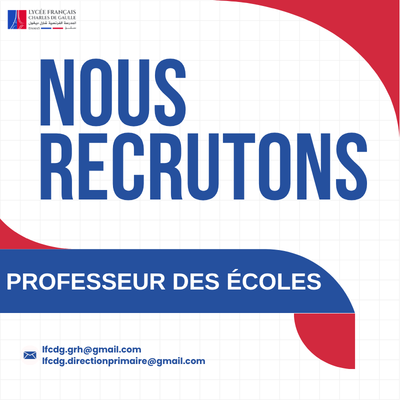 Professeur des écoles